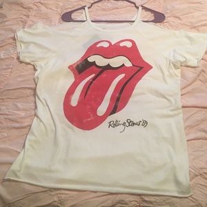 Torrid The Rolling Stones Cold Shoulder Top